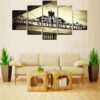 You Will Never Walk Alone - Abstract 5 Panel Canvas Art Wall Decor