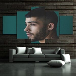 Zayn Malik - Famous Person 5 Panel Canvas Art Wall Decor