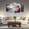 Zen - Abstract 5 Panel Canvas Art Wall Decor