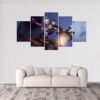 Zenyatta Overwatch - Gaming 5 Panel Canvas Art Wall Decor