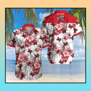 Zz Top American Rock Band Hawaiian Shirt – Limited Edition