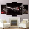 batman knight batmobile - DC 5 Panel Canvas Art Wall Decor
