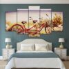 bicycle - Sport 5 Panel Canvas Art Wall Decor