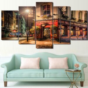 brewer pub london Group - Nature 5 Panel Canvas Art Wall Decor
