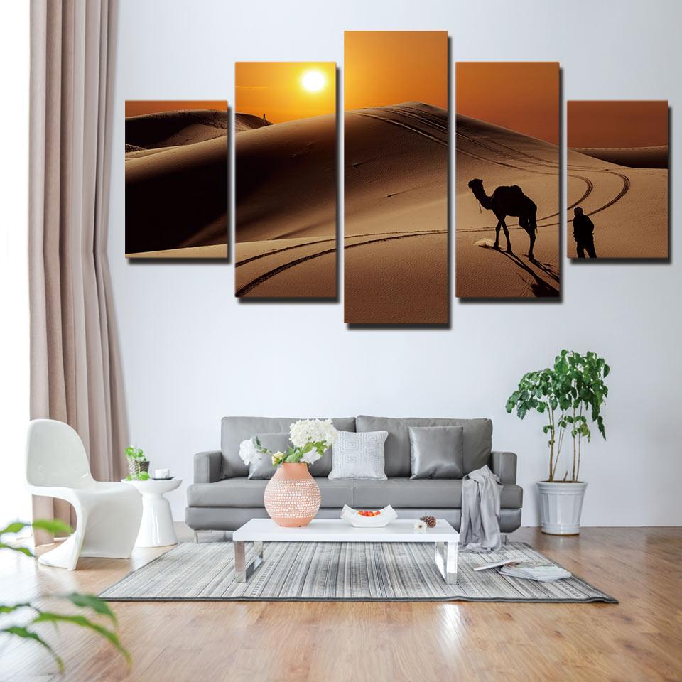 desert 02 - Animal 5 Panel Canvas Art Wall Decor desert 02 - Animal 5 Panel Canvas Art Wall Decor