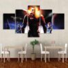 game Mass Effect - Gaming 5 Panel Canvas Art Wall Decor