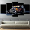 hot rod car - Automative 5 Panel Canvas Art Wall Decor