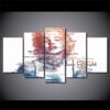 marilyn monroe 11 - Famous Person 5 Panel Canvas Art Wall Decor