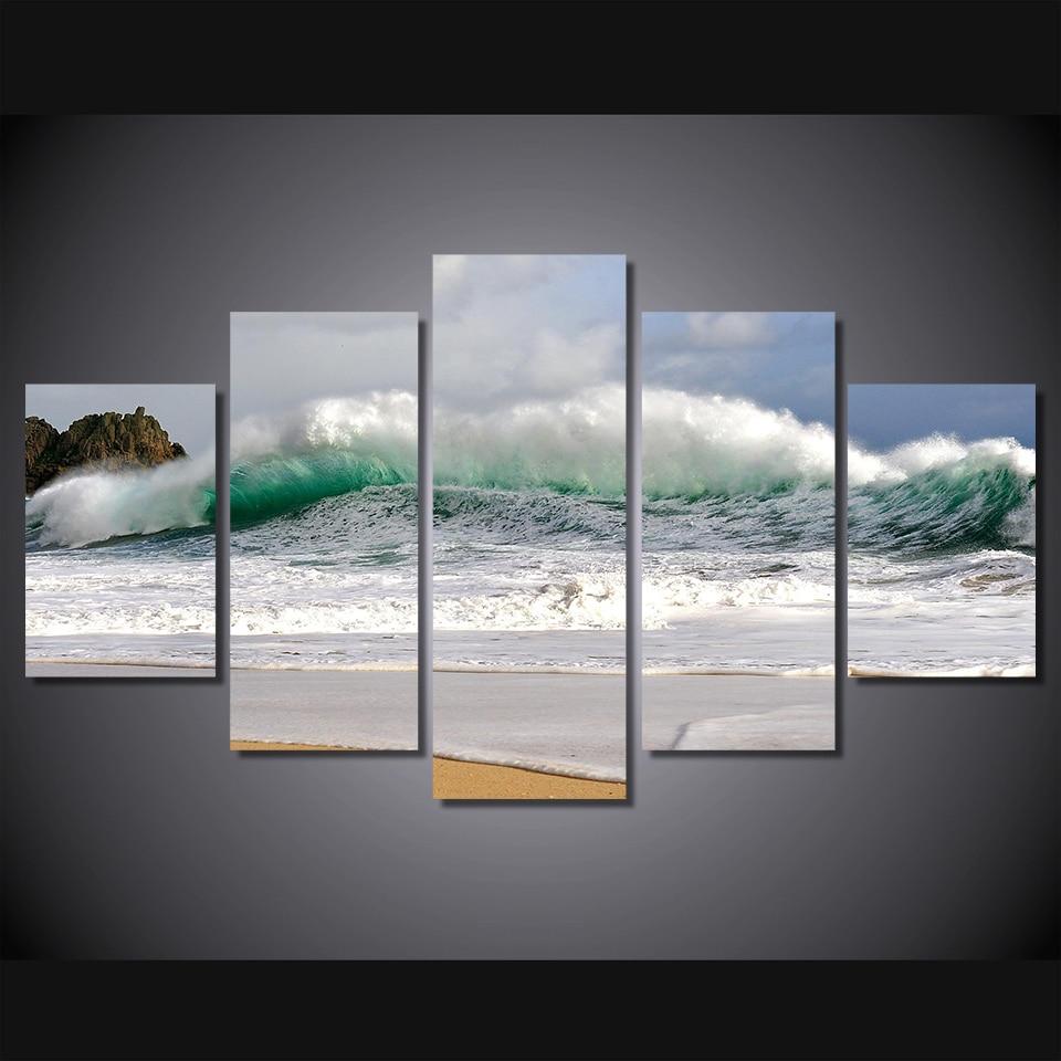 morskoy peyzazh more volny - Space 5 Panel Canvas Art Wall Decor morskoy peyzazh more volny - Space 5 Panel Canvas Art Wall Decor