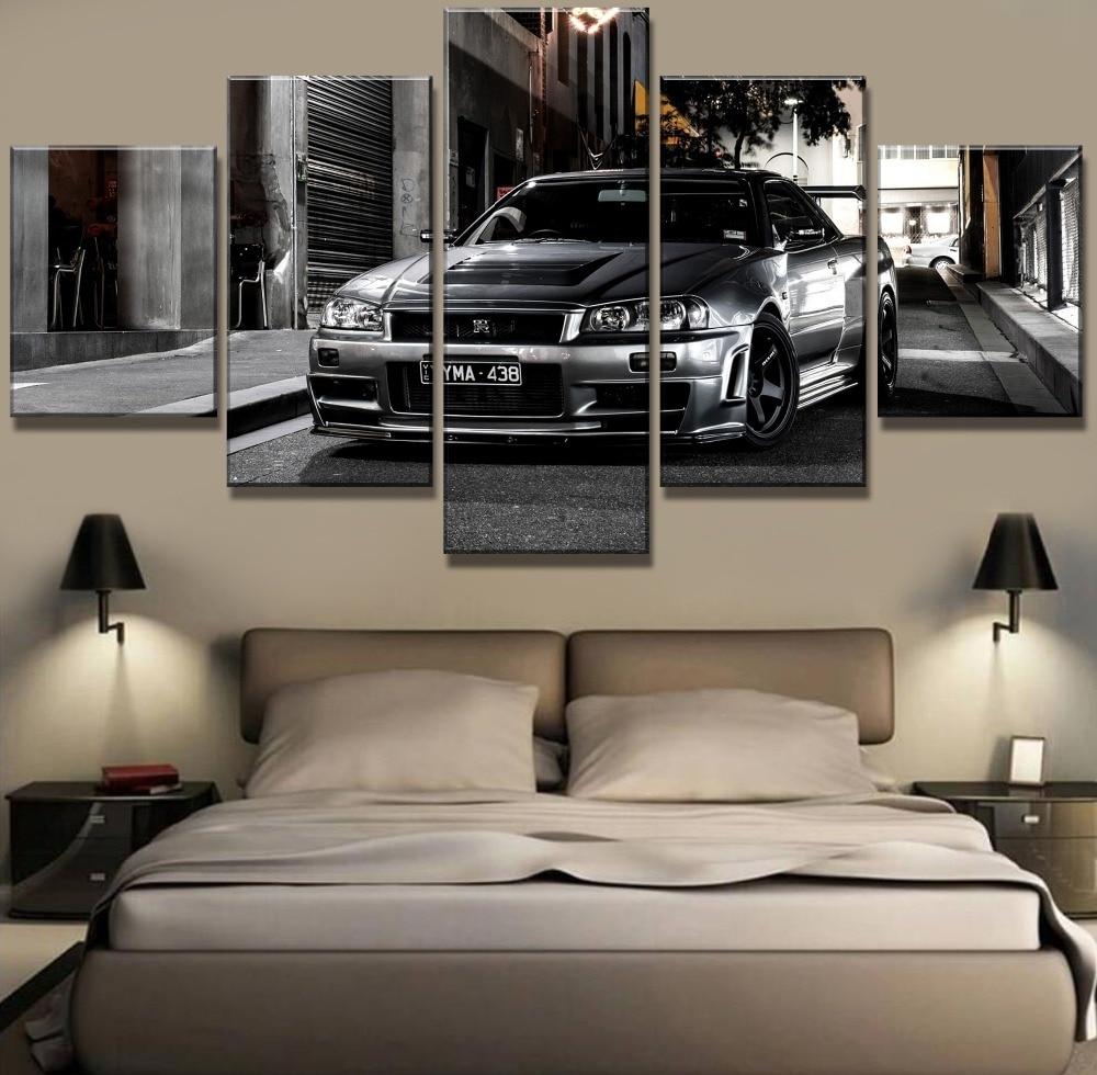 new car 2 - Automative 5 Panel Canvas Art Wall Decor new car 2 - Automative 5 Panel Canvas Art Wall Decor
