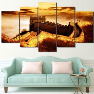 peyzazh velikaya kitayskaya - Nature 5 Panel Canvas Art Wall Decor