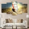 sail on road dust - Sport 5 Panel Canvas Art Wall Decor