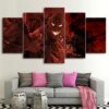 scarecrow injustice - Movie 5 Panel Canvas Art Wall Decor