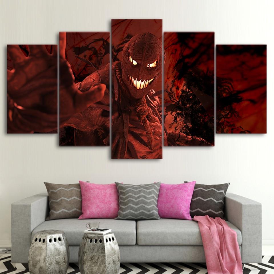 scarecrow injustice - Movie 5 Panel Canvas Art Wall Decor scarecrow injustice - Movie 5 Panel Canvas Art Wall Decor