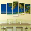 sea tree 05 - Space 5 Panel Canvas Art Wall Decor