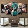 the purge 3 election year - Movie 5 Panel Canvas Art Wall Decor