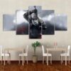the witcher 3 Sword of Destiny - Gaming 5 Panel Canvas Art Wall Decor