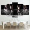 weightlifting 02 - Sport 5 Panel Canvas Art Wall Decor